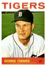 1964 Topps Baseball Cards      461     George Thomas